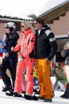 Wargain 1 maart 2018
Sonja Bakker en haar vriend  Barry van Suijdam en zoontje Bram op ski vakantie.
