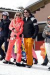 Wargain 1 maart 2018
Sonja Bakker en haar vriend  Barry van Suijdam en zoontje Bram op ski vakantie.