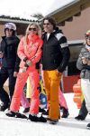 Wargain 1 maart 2018
Sonja Bakker en haar vriend  Barry van Suijdam en zoontje Bram op ski vakantie.
