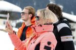 Wargain 1 maart 2018
Sonja Bakker en haar vriend  Barry van Suijdam en zoontje Bram op ski vakantie.