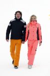 Wargain 1 maart 2018
Sonja Bakker en haar vriend  Barry van Suijdam en zoontje Bram op ski vakantie.