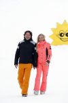 Wargain 1 maart 2018
Sonja Bakker en haar vriend  Barry van Suijdam en zoontje Bram op ski vakantie.