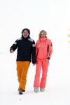 Wargain 1 maart 2018
Sonja Bakker en haar vriend  Barry van Suijdam en zoontje Bram op ski vakantie.