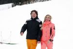 Wargain 1 maart 2018
Sonja Bakker en haar vriend  Barry van Suijdam en zoontje Bram op ski vakantie.
