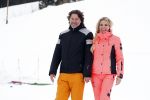 Wargain 1 maart 2018
Sonja Bakker en haar vriend  Barry van Suijdam en zoontje Bram op ski vakantie.