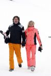 Wargain 1 maart 2018
Sonja Bakker en haar vriend  Barry van Suijdam en zoontje Bram op ski vakantie.