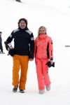 Wargain 1 maart 2018
Sonja Bakker en haar vriend  Barry van Suijdam en zoontje Bram op ski vakantie.
