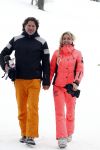 Wargain 1 maart 2018
Sonja Bakker en haar vriend  Barry van Suijdam en zoontje Bram op ski vakantie.