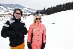 Wargain 1 maart 2018
Sonja Bakker en haar vriend  Barry van Suijdam en zoontje Bram op ski vakantie.