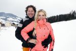 Wargain 1 maart 2018
Sonja Bakker en haar vriend  Barry van Suijdam en zoontje Bram op ski vakantie.