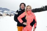Wargain 1 maart 2018
Sonja Bakker en haar vriend  Barry van Suijdam en zoontje Bram op ski vakantie.