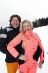 Wargain 1 maart 2018
Sonja Bakker en haar vriend  Barry van Suijdam en zoontje Bram op ski vakantie.