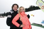 Wargain 1 maart 2018
Sonja Bakker en haar vriend  Barry van Suijdam en zoontje Bram op ski vakantie.