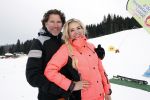 Wargain 1 maart 2018
Sonja Bakker en haar vriend  Barry van Suijdam en zoontje Bram op ski vakantie.