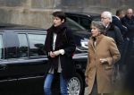 Amsterdam 3 februari 2018 
Prinses Beatrix viert haar 80e verjaardag in het paleis op de dam.
Hans, Sophie and Christina von der Recke
