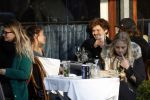 Amsterdam 21 februari 2018
Soy Kroon en Holly Brtood op terras met stylist Tommie Driessen