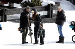 Lech/ Oberlech 25 februari 2018
Frank Rijkaard met zijn vrouw Stephanie Rijkaard en hun zoon in Lech