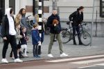 Amsterdam 11 maart 2018 
Tijl Beckand met zijn kinderen