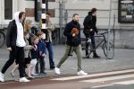Amsterdam 11 maart 2018 
Tijl Beckand met zijn kinderen