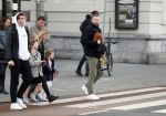 Amsterdam 11 maart 2018 
Tijl Beckand met zijn kinderen