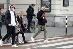 Amsterdam 11 maart 2018 
Tijl Beckand met zijn kinderen