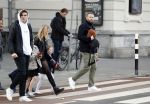 Amsterdam 11 maart 2018 
Tijl Beckand met zijn kinderen