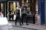 Amsterdam 19 december 2017
Twan Huys en zijn vrouw op de Utrechtsestraat
