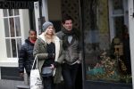 Amsterdam 19 december 2017
Twan Huys en zijn vrouw op de Utrechtsestraat