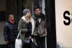 Amsterdam 19 december 2017
Twan Huys en zijn vrouw op de Utrechtsestraat