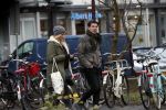 Amsterdam 19 december 2017
Twan Huys en zijn vrouw op de Utrechtsestraat