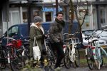 Amsterdam 19 december 2017
Twan Huys en zijn vrouw op de Utrechtsestraat
