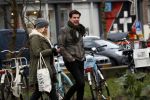 Amsterdam 19 december 2017
Twan Huys en zijn vrouw op de Utrechtsestraat