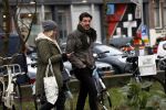 Amsterdam 19 december 2017
Twan Huys en zijn vrouw op de Utrechtsestraat