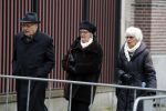 Rotterdam 20 februari 2018
Dienst voor overlijden /begrafenis Ruud Lubbers in de Laurentius Elisabeth Kathedraal. Wim Deetman  met vrouw