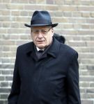 Rotterdam 20 februari 2018
Dienst voor overlijden /begrafenis Ruud Lubbers in de Laurentius Elisabeth Kathedraal. Wim Deetman  met vrouw