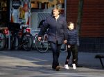 Amsterdam 21 februari 2018
Wim Kieft met zijn dochter op de beethovenstraat