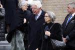 Rotterdam 20 februari 2018
Dienst voor overlijden /begrafenis Ruud Lubbers in de Laurentius Elisabeth Kathedraal. Wim Kok met zijn vrouw Rita