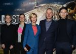 Amsterdam, 26 Februari 2018 Premiere van De wilde stad
producent Ignas van Schaick met zijn gezin