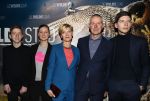 Amsterdam, 26 Februari 2018 Premiere van De wilde stad
producent Ignas van Schaick met zijn gezin