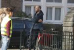 Amsterdam 27 februari 2019
Alain Clark en .. halen zijn zoontje op van school.