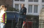 Amsterdam 27 februari 2019
Alain Clark en .. halen zijn zoontje op van school.