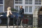 Amsterdam 27 februari 2019
Alain Clark en .. halen zijn zoontje op van school.