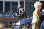 Amsterdam 27 februari 2019
Alain Clark en .. halen zijn zoontje op van school.