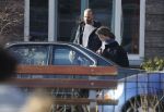 Amsterdam 27 februari 2019
Alain Clark en .. halen zijn zoontje op van school.