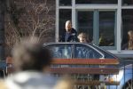 Amsterdam 27 februari 2019
Alain Clark en .. halen zijn zoontje op van school.