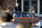 Amsterdam 27 februari 2019
Alain Clark en .. halen zijn zoontje op van school.