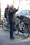 Amsterdam 9 maart 2019
Andre v Duin met partner Martin op de fiets in Amsterdam.