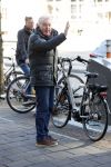 Amsterdam 9 maart 2019
Andre v Duin met partner Martin op de fiets in Amsterdam.