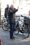 Amsterdam 9 maart 2019
Andre v Duin met partner Martin op de fiets in Amsterdam.