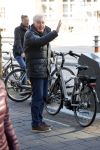 Amsterdam 9 maart 2019
Andre v Duin met partner Martin op de fiets in Amsterdam.
